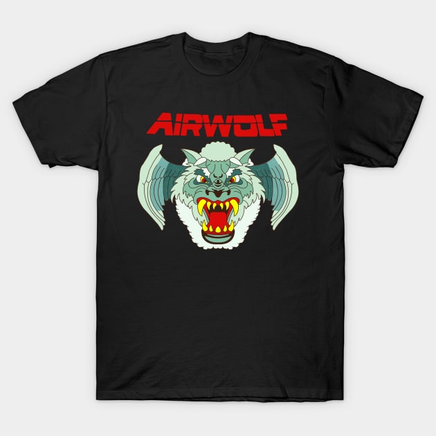 Airwolf Insignia T-Shirt by totalty-80s